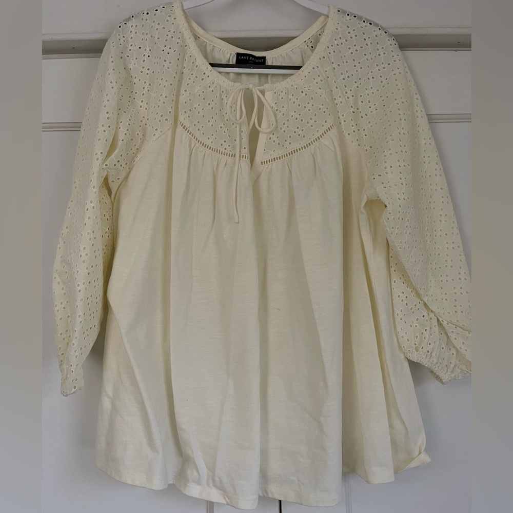 Lane Bryant Peasant Blouse, 18/20